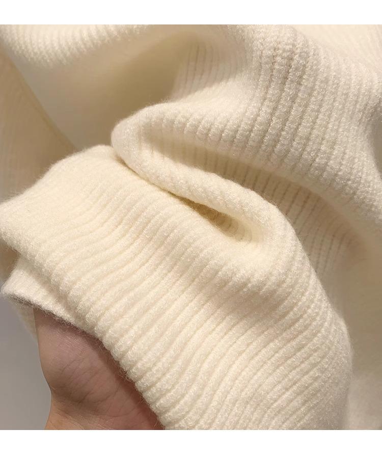 Women's Autumn/Winter 2025 Loose Cardigan Sweater - Chic Niche Design