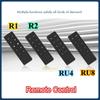 R1/2 RU4/U8 Skydance 10-Key Wireless Remote 1/4/8 Zone Dimming Controller For Dual Color Single Color LED Controller Temperature
