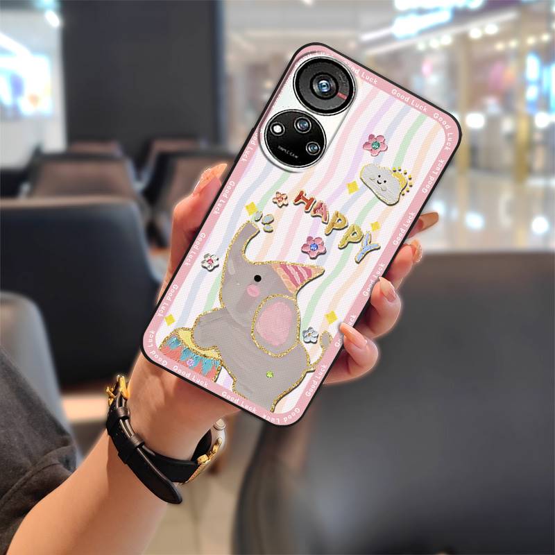 Graffiti Shockproof Phone Case For ZTE Blade V40S/Axon40 SE TPU Full Wrap Protective Anti-dust Back Cover Cute Durable