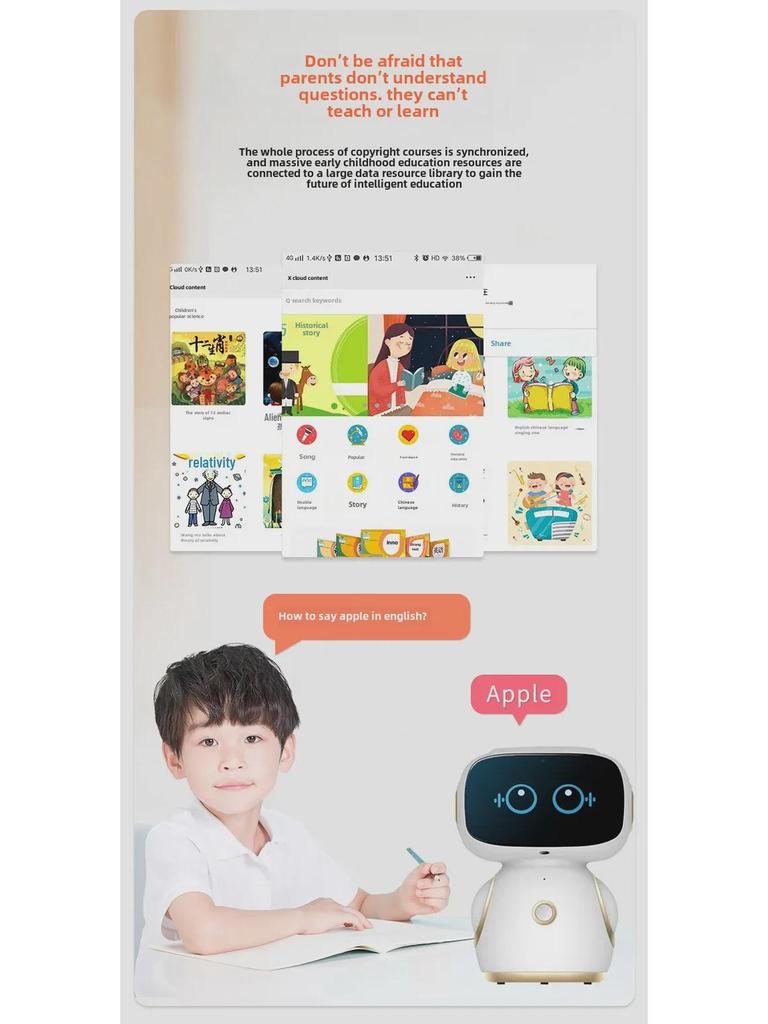 Robô de IA para Educação Infantil com Display Multifuncional para Monitoramento Remoto