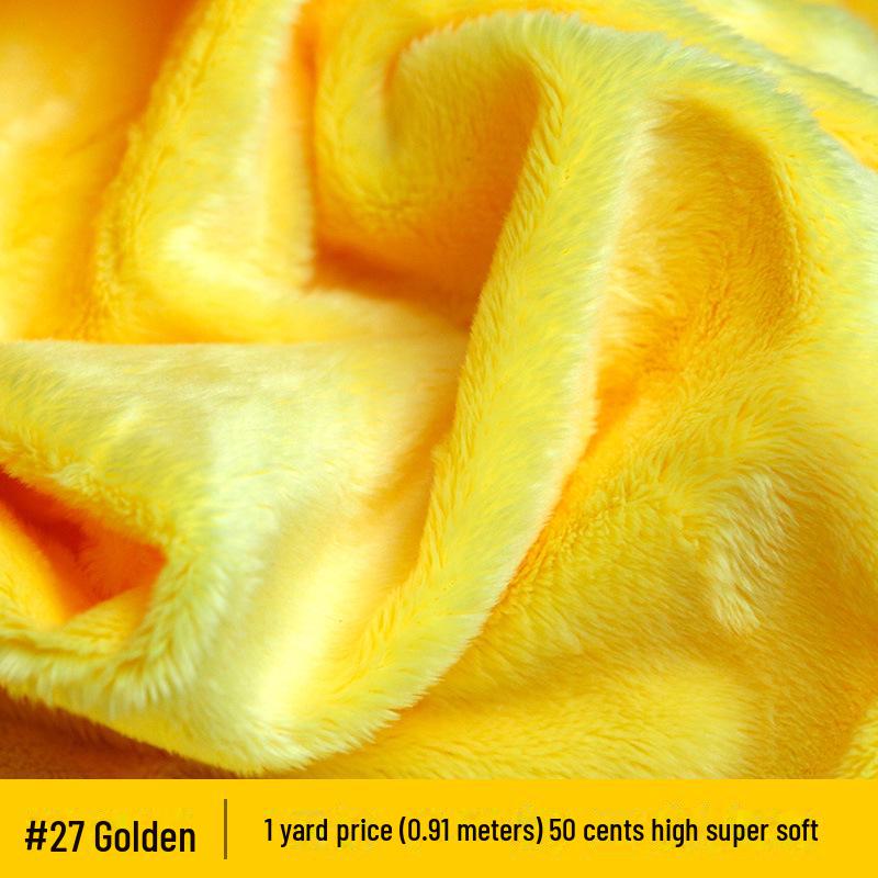 5mm Ultra-Soft Crystal Plush Fabric for Doll Pillows