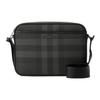 Borsa a tracolla compatta con logo da uomo Carbone 80685881