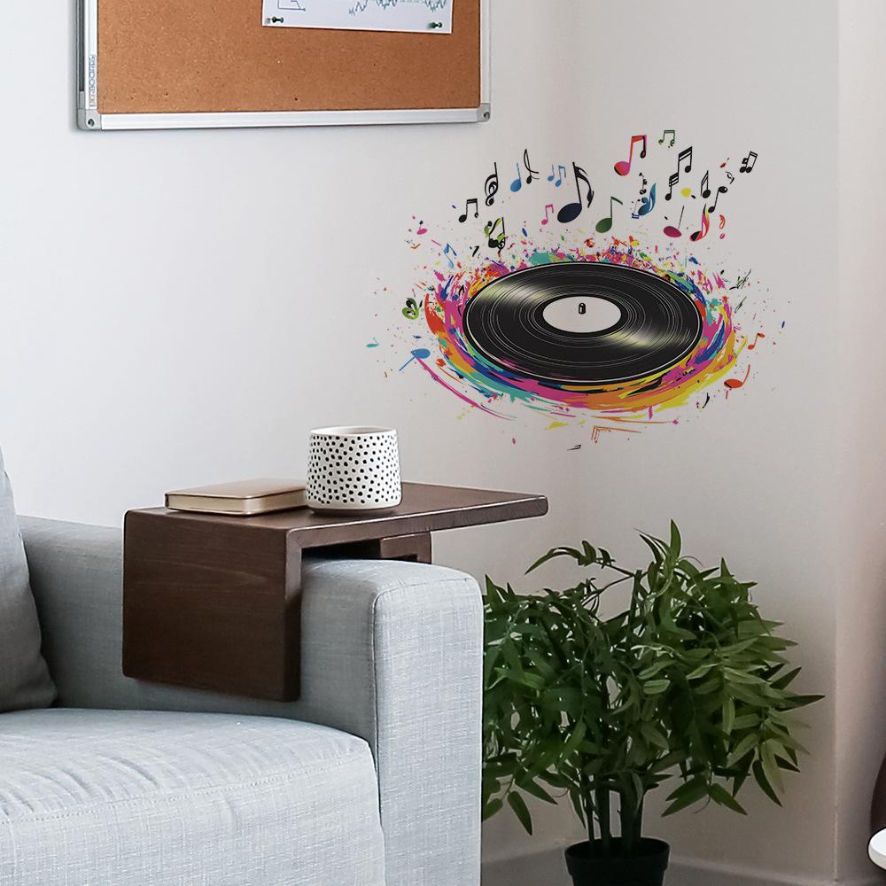 Painted Creative Record Notes Bedroom Living Room Entrance Home Background Beautification Wall Stickers