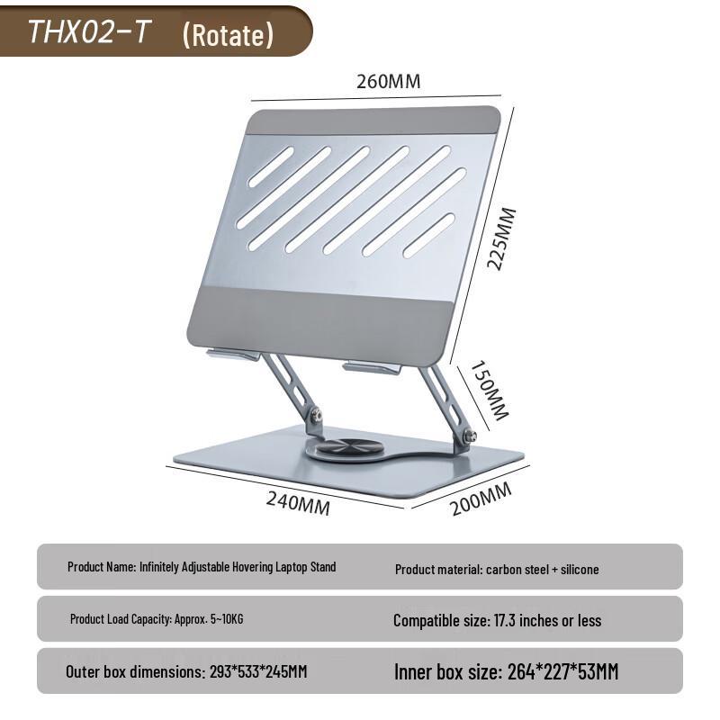 OLOEY Aluminum Alloy Cooling Laptop Stand