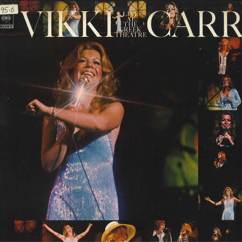 

LP Record VIKKI CARR - Live At The Greek Theatre SOPI2 CBS SONY 1973 Japan Pop Used