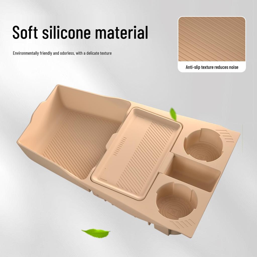 Compatible with 25 BYD Song Pro Models: Center Console Lower Armrest Organizer.