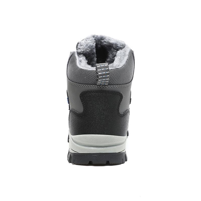 TUINANLE Pánské voděodolné kotníkové boty Zimní zateplené plyšové sněhule Muži Outdoorové tenisky Pracovní boty Pánské Gumové Zimní Pánské boty Velké velikosti