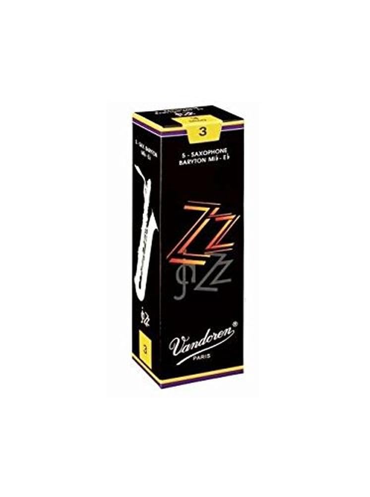 Vandoren Baritone Saxophone Reed ZZZ Hardness 2-1/2 (5 pieces)