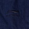 Li Ning Plain Loose Wash Denim Jacket Men Jackets Dark-Blue AJDSA39-1