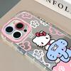 Cute Kt Cat Applies To iPhone11 Makeup Mirror Mobile Phone Case 11promax Cartoon Huawei Glory Hello Kitty