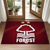 Nottingham Forest Design Kristall-Samt-Teppich Weich Dekorative Matte für Schlafzimmer Eingang