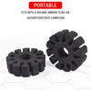 8pcs Arrow Rack Round EVA Foam Arrow Separator Holder for Outdoor Hunting Shooting Accessory