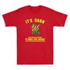 It's Corn Big Lump With Knobs It Has The Juice Funny Corn Meme Retro Men T-Shirt