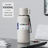 Water Steel Insulated 316 Stainless Bottle With Smart Temperature Display Extra Large Capacity For Men