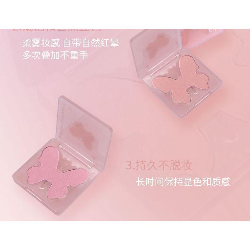 Biya - Dreamy Misty Fine Shimmer Blusher - 7 Colors