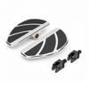 Motorcycle Footboards with Clamps Comfortable for Motorcycles, Motorcyclists