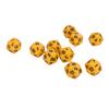10PCS Polyhedral Dice Set Plastic Lightweight 20 Sided Dice for Role Playing Table Games
