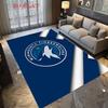 Χαλί με Εκτύπωση Λογότυπου Minnesota Timberwolves Πατάκια Δαπέδου Εκτύπωση Διακόσμηση Φοιτητικής Εστίας Τέχνη Δωματίου