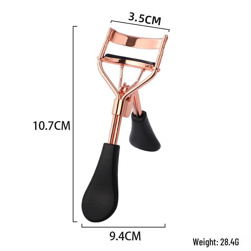 Duckbill Handle Wide-Angle Eyelash Curler - Portable Color Curling Tool