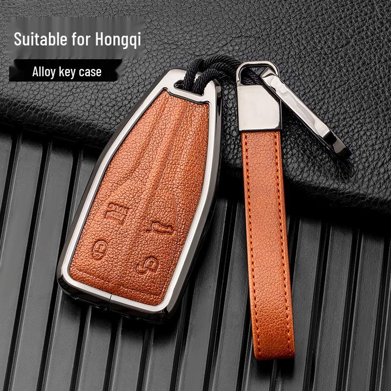 2022 Hongqi HS5/H5/H9/HS7/HS9 Metal Key Case for Men