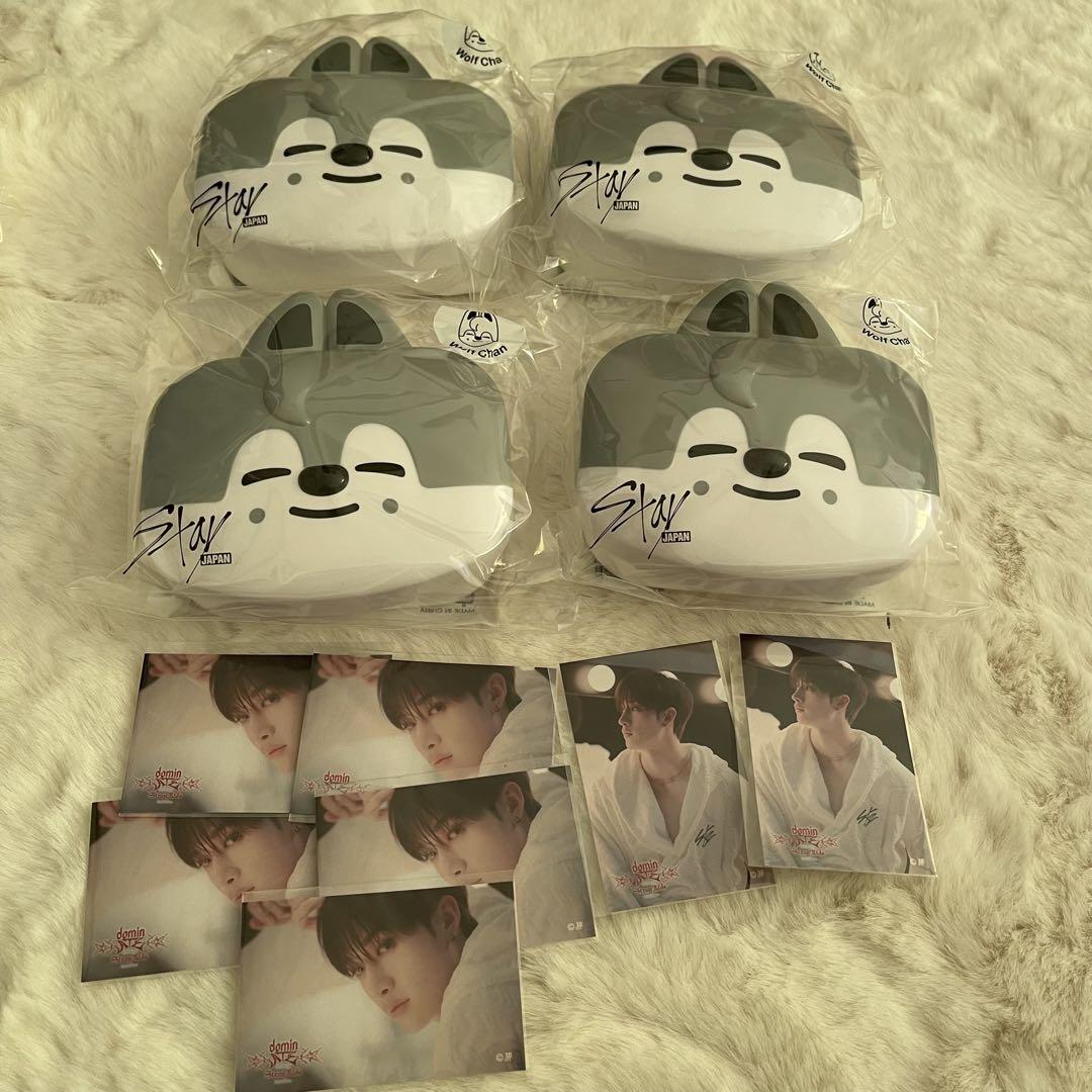 

[USED] Straykids FC Lottery Mini Box Lunch Box Bang Chan Wolf Chan