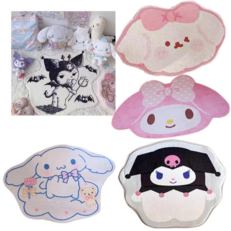 Niedlicher Cartoon Plüsch Teppich in Form für Wohnzimmer Schlafzimmer Dekoration, Polyesterfaser, Maschinenwaschbar, Lustiges Tierdesign, Verschiedene Farben und Größen