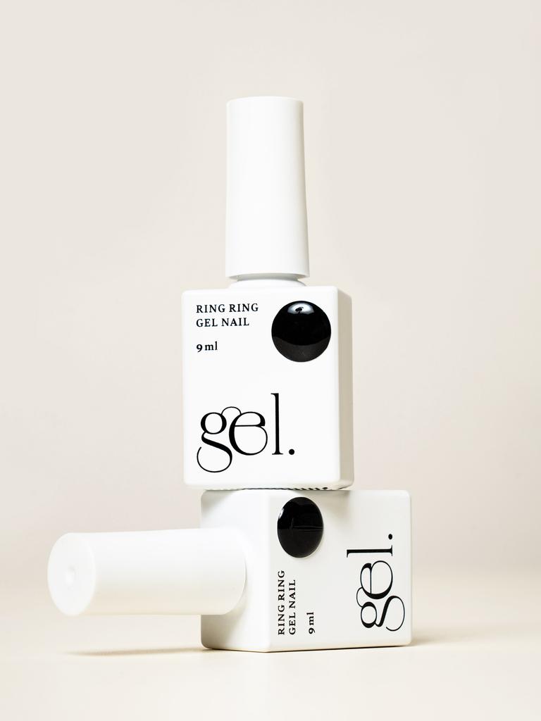 Ringring One-Step Gel Nail Polish - Midnight Black (9ml)