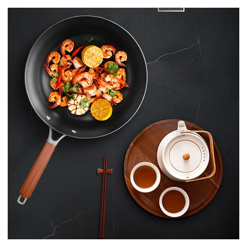 ASD Premium High-Heat Rust-Resistant Cast Iron Wok