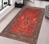 Special Red Blue Area Rug Carpet Machine Washable Mat Living Room Vintage Style Classic Oriental Traditional Carpet Boho Mats