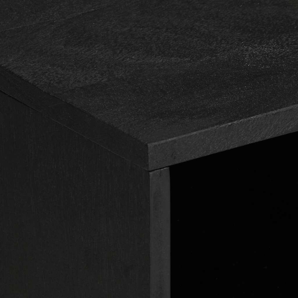 TV Cabinet Black 80 x 33 x 46 cm Particleboard