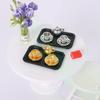4Pcs Dollhouse Miniature Tea Cup Model Simulation Micro Tea Pot Scene Ornaments DIY Decorative Accessories