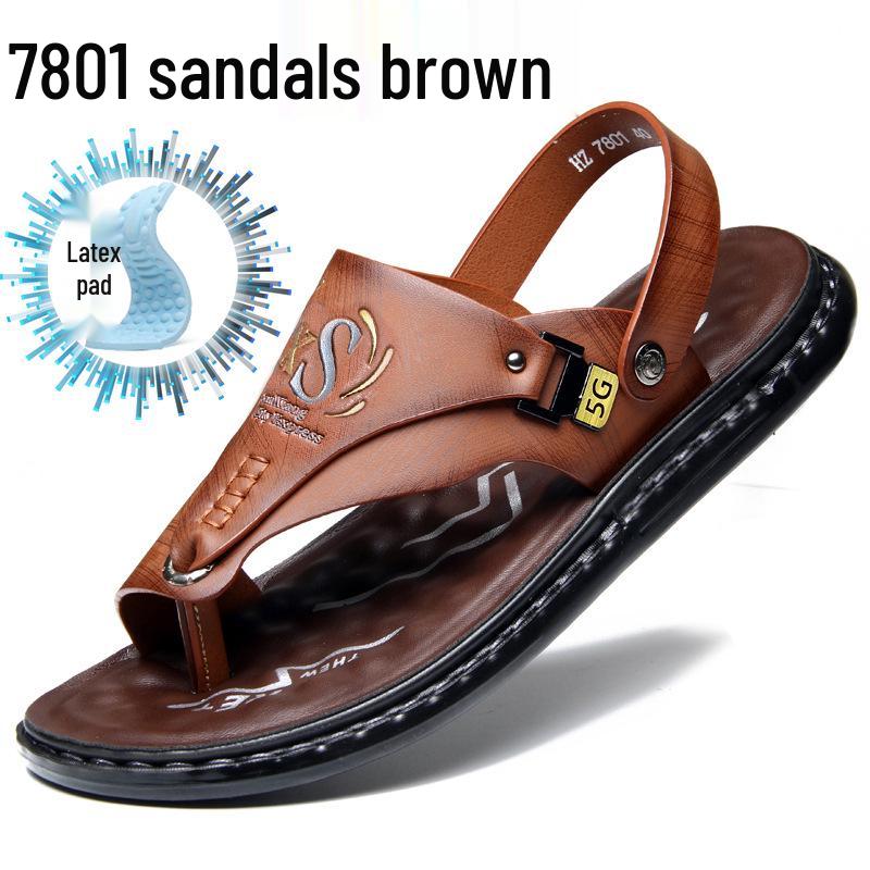 

Мужские большие размеры, шлепанцы и пляжные сандалии с мягкой подошвой двойного назначения 47