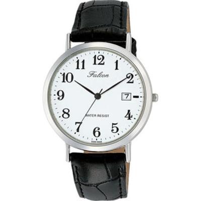 Herren D020-304 ( Q&Q-Tag ansehen) Runde Uhr Schwarz Analog