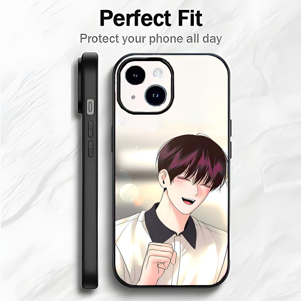 Romantic Korean Manhwa M-Mondays Savior Phone Case Phone Case Soft Packaging Lightweight For iPhone17 16 15 14 13ProMax