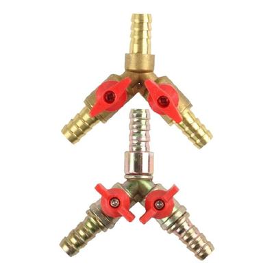 Universal Corrosion Proof Brass Valves Hose Adapter Connector For Car Motorcycle Engine Maintenance Fluid Transfer Lines