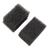 2PCS Stipple Sponges Scar Stubble Beard Freckle Special Effects Halloween Makeup Sponges for Theater Cosplay Black
