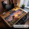 Custom Name Extended Mouse Pad,Dragon Ball Gaming Desk Mat For Home Office Desktop Decor