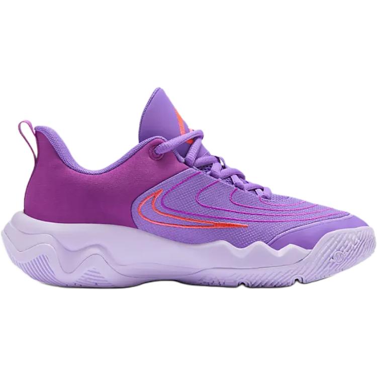 New Nike Giannis Immortality Breathable Low-Top Children's Basketball Shoes Purple Teenagers FZ6734-500