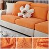 Jacquard Sofa Cushion Cover Adjustable Removable Sofa Cover Furniture Protector for Pets Polar Fleec Stretch Couch Slipcovers