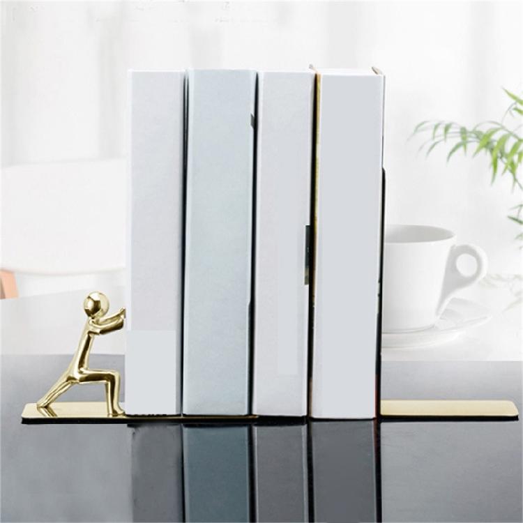 Practical Bookends Creative Book End Desk Bookshelf Kung Fu Man Book Support Book Holders Shelf Decorative Bookends