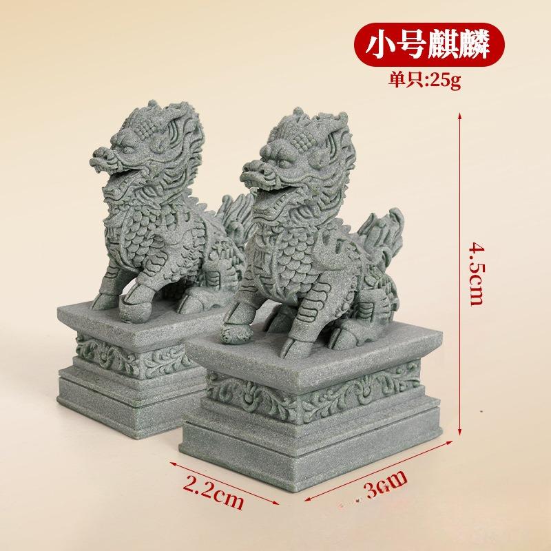 

Скульптура слона-охоронця, мініатюрні статуетки, традиційні охоронці фен-шуй, фіолетовий піщаник, декор столу для дому та офісу