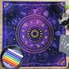 Square Altar Board Game Cards Pad Rune Table Cloth Metaphysical Board Game Mat