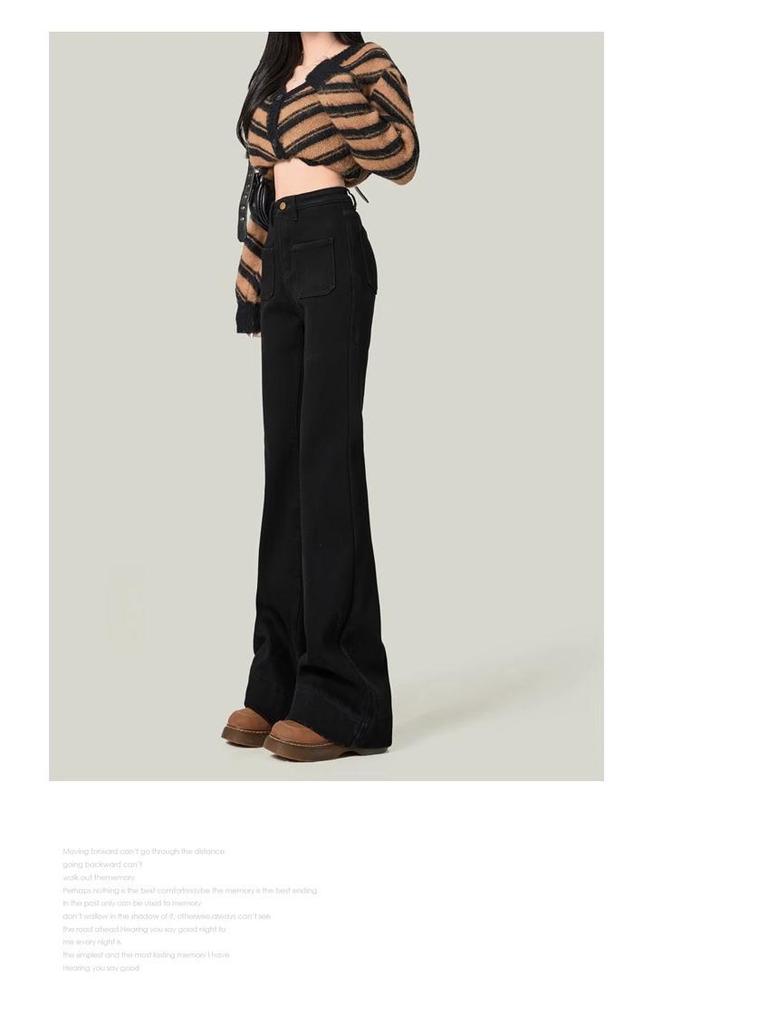 Off-White Micro-Flare Jeans for Petite Women - New Fall 2024 Collection