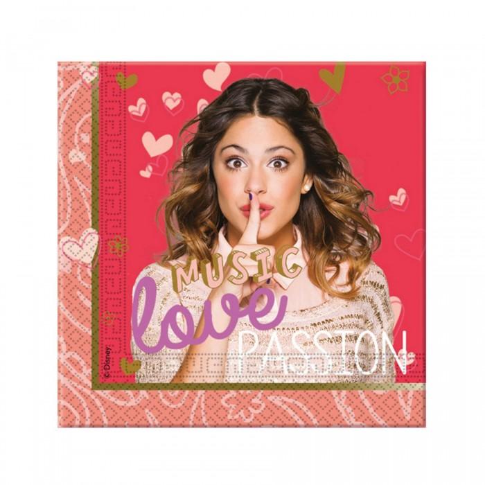 Violetta Music Passion Napkins (Pack of 20)