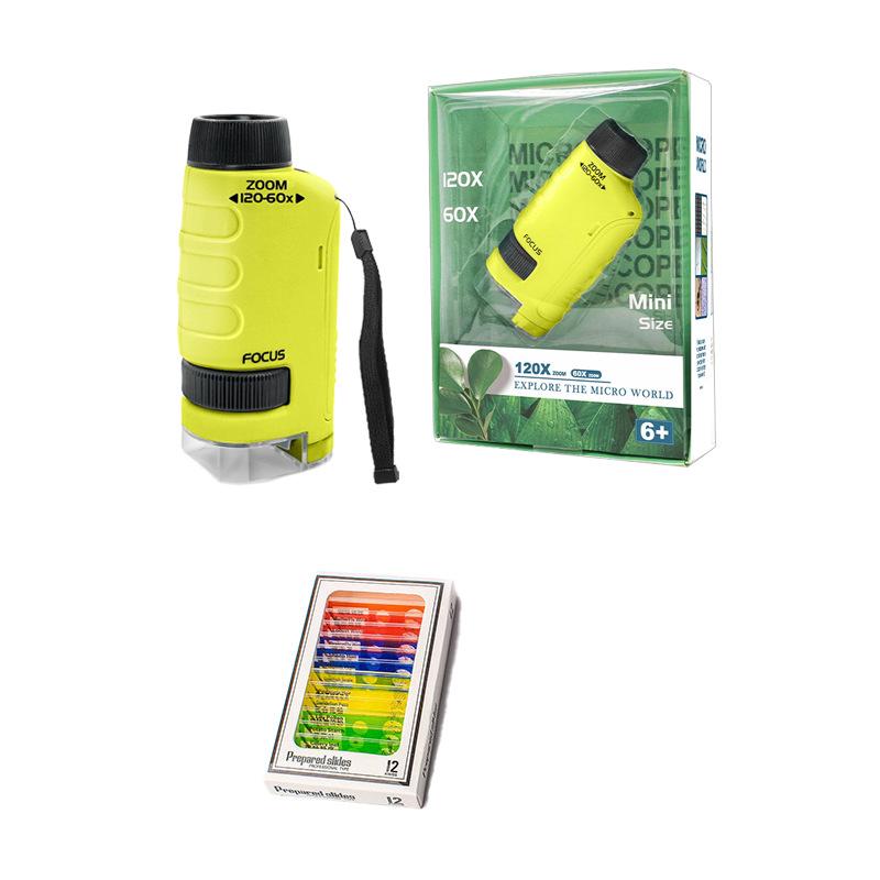 Portable HD Microscope for Kids - Educational Science Toy for Outdoor Experiments