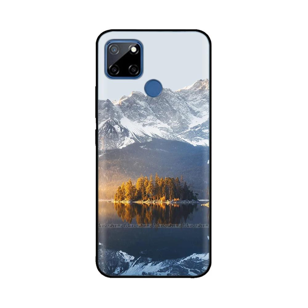 Case For Realme C12 C25 C25s Realme 7i Global Case Cute Soft Silicone TPU Back Cover Realme7i RMX2193 Protective Coque Fundas