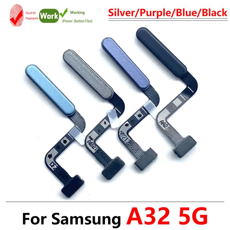 10 Stück, NEU Getestet für Samsung A32 A14 A13 5G A22 A23 A13 4G A04S A03S A12 Fingerabdrucksensor Scanner Tastatur Home-Button-Kabel