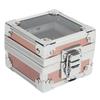 Nail Drill Bits Holder Container 25 Holes Aluminum Alloy Nail Grinding Bits Storage Box Organizer Multicolor