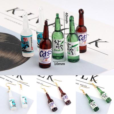 Personality Simple Fashion Beer Bottle Creative Earrings Design Earrings For Women Jewelry