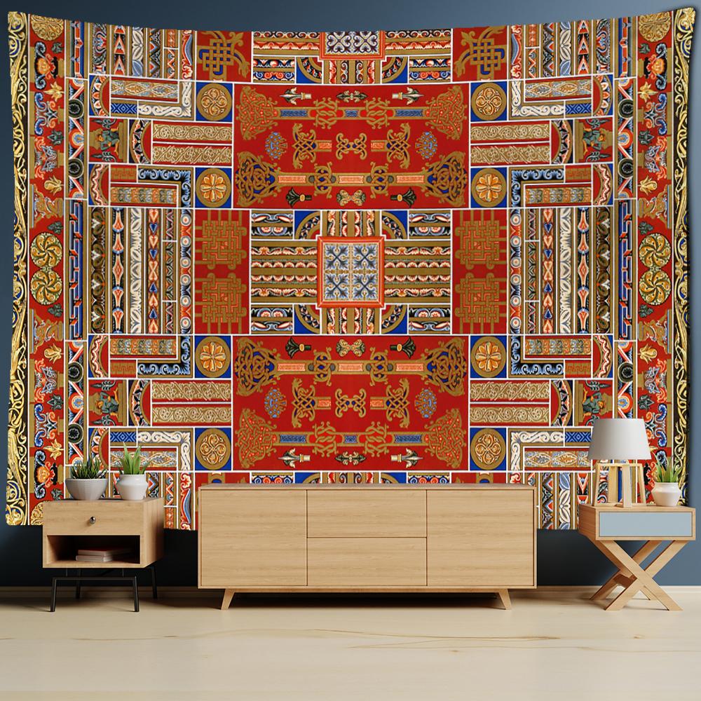 Романтический загадочный узор гобелен настенный психоделический колдовство хиппи Мандала — фото 5